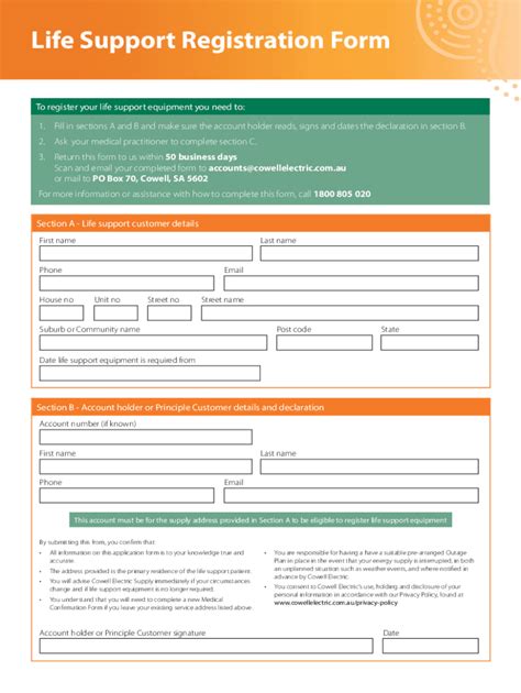 Support Registration .